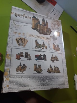 Torre Astronomía Hogwarts: Puzzle 3D
