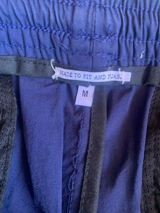 Pantaloni cargo blu uomo