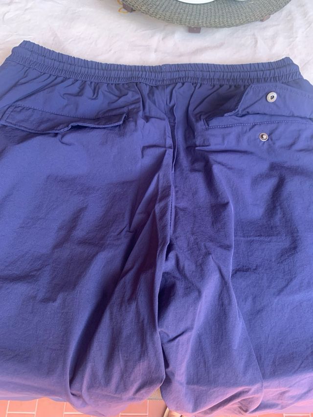 Pantaloni cargo blu uomo