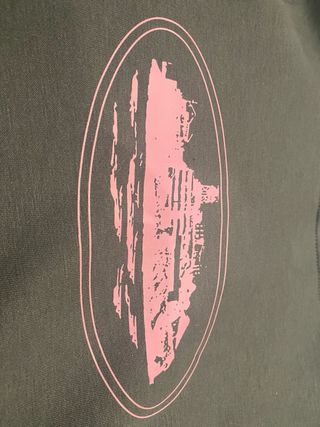Sudadera Corteiz Gris Rosa