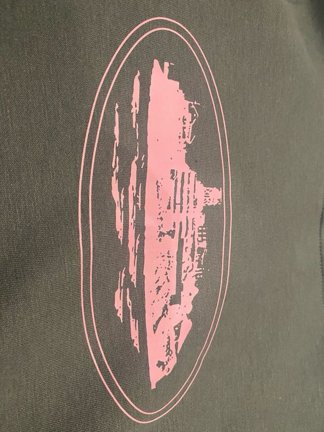Sudadera Corteiz Gris Rosa