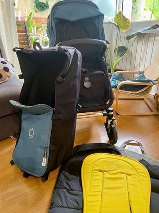 Bugaboo Camaleon3: Capazo y silla + complementos. 