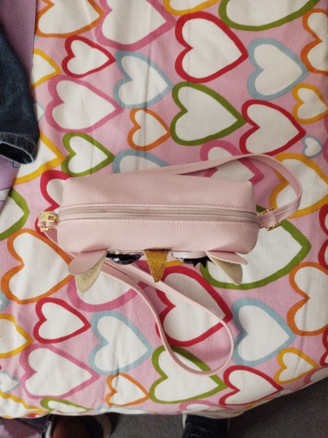 Bolso Unicornio Niña Rosa