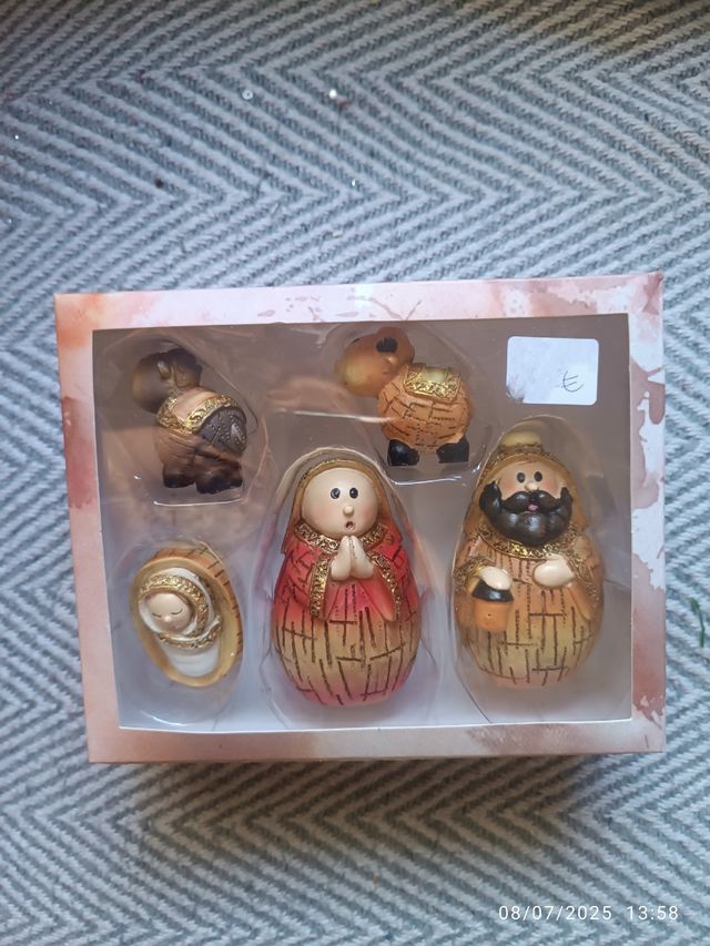 Belén Cerámica Navidad 5 piezas