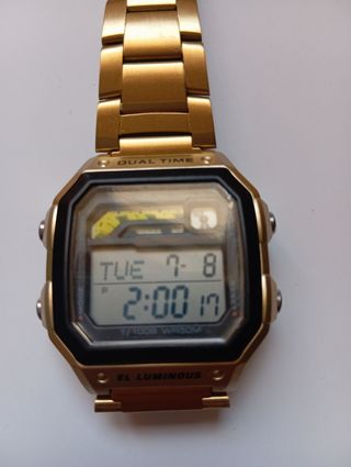 Reloj tipo casio