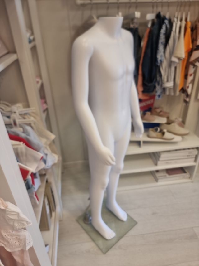 Maniquís niño 8-10 años con cabeza