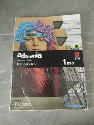 Libro Frances 1  ESO  Adomania 

