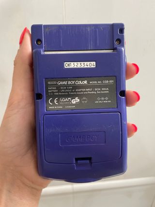 Game Boy Color morado Nintendo