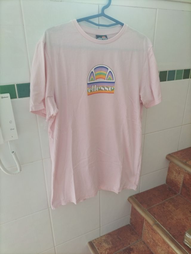 Camiseta ellesse rosa