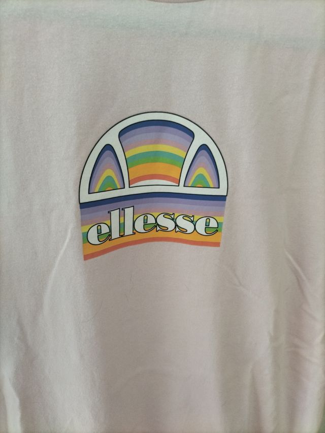 Camiseta ellesse rosa