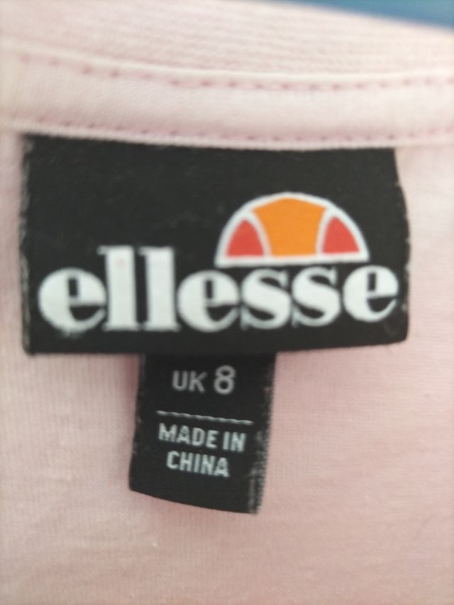Camiseta ellesse rosa