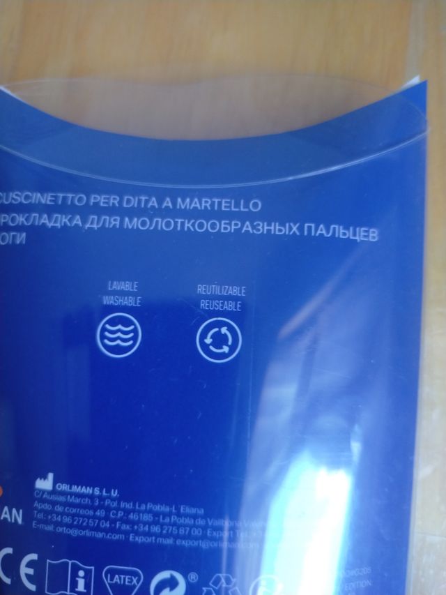 Orliman Sofyplan Gel - Almohadilla dedos martillo