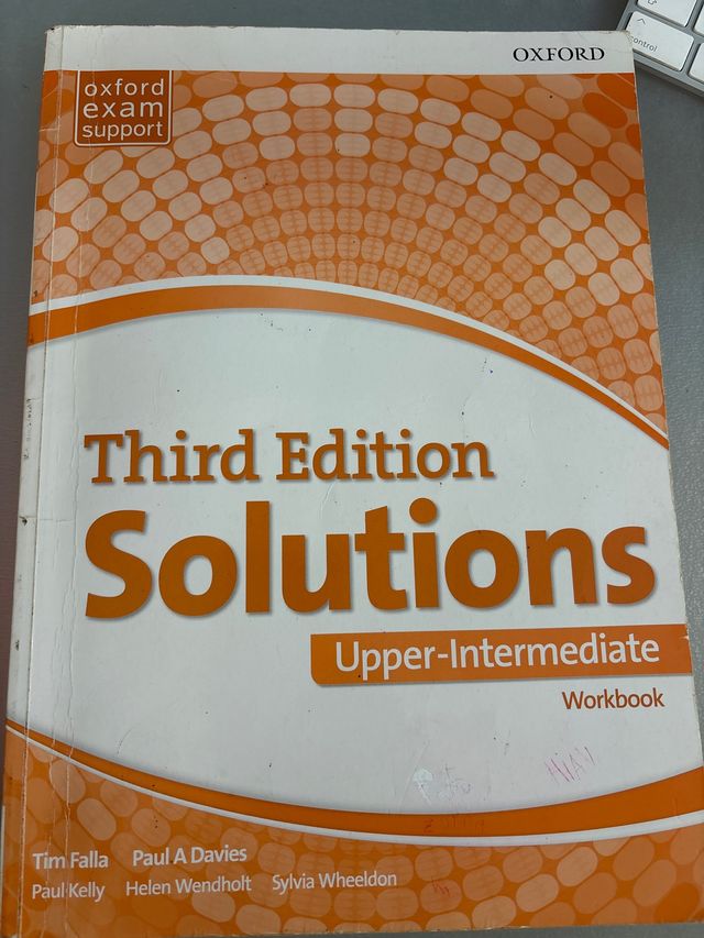 Solutions 3rd Edition Upper-Intermediate. Workb...