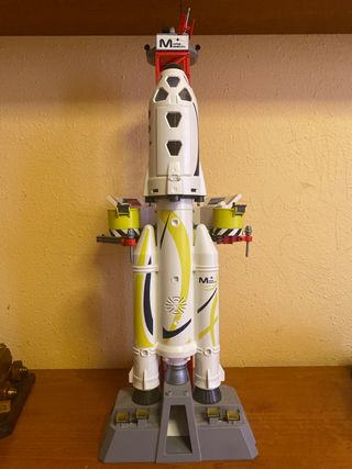 Cohete Playmobil: Juguete espacial