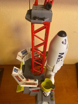 Cohete Playmobil: Juguete espacial