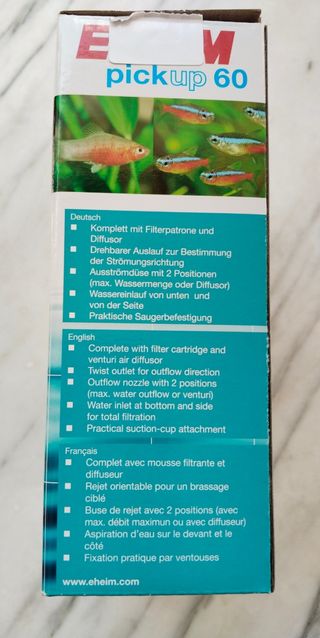EHEIM Pickup 60 - Filtro Interno Acuario