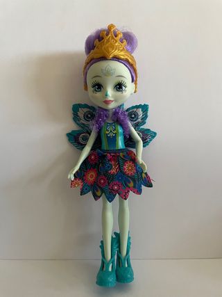 Enchantimals: Muñeca y pavo real