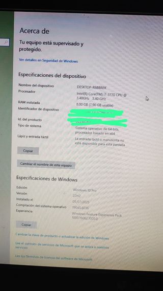 Dell XPS 8500 - Ordenador sobremesa 8GB RAM
