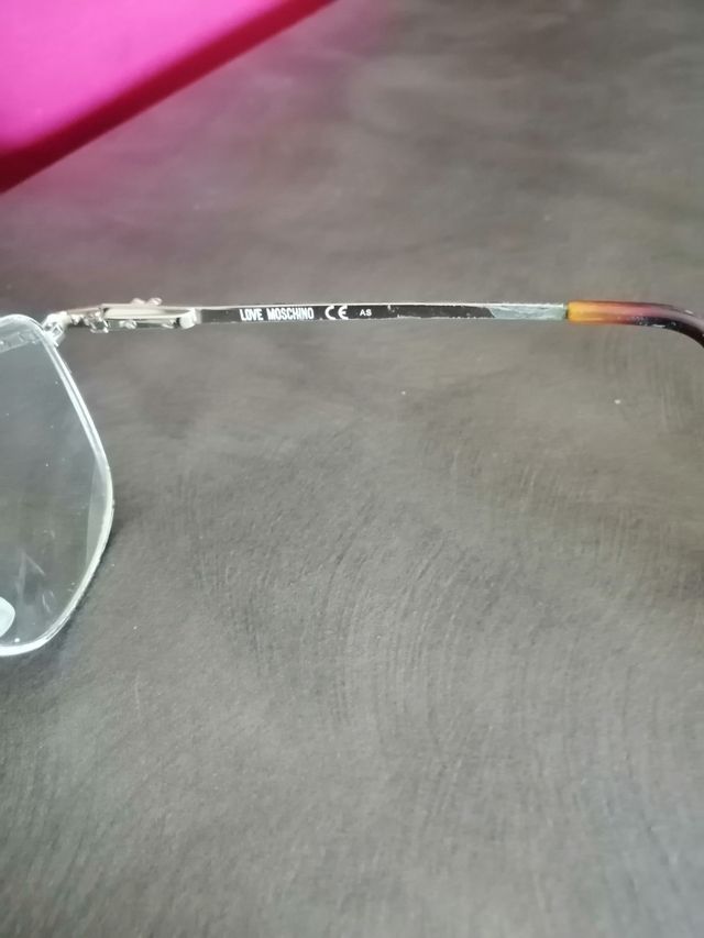 Occhiali Moschino argento