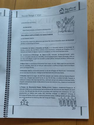 Dossier de religio
