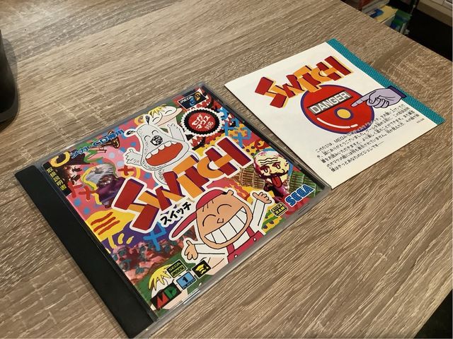 SWITCH SEGA Mega CD NTSC 60Hz JAP