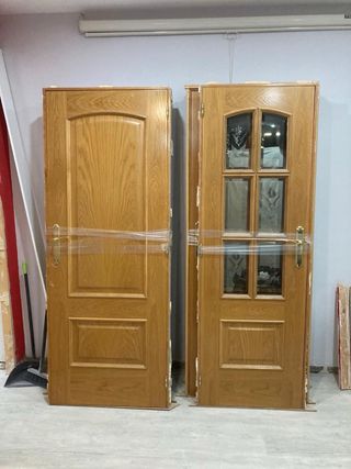 Puertas roble macizo, 6 unidades