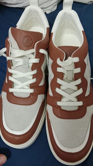 Zapatillas Michael Kors - Marrón y Blanco