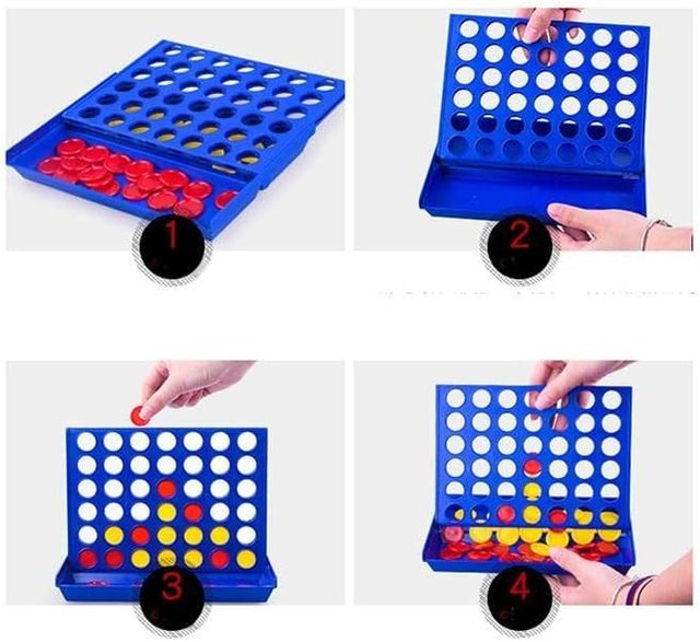 4 in Linea - Gioco da Tavolo - Versione Mini