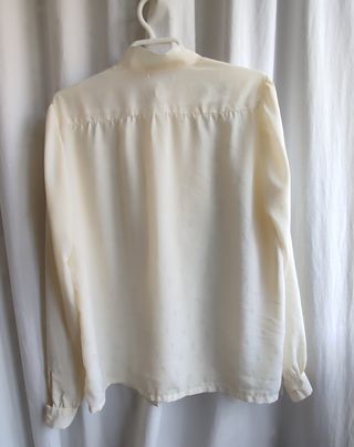 Blusa vintage crema