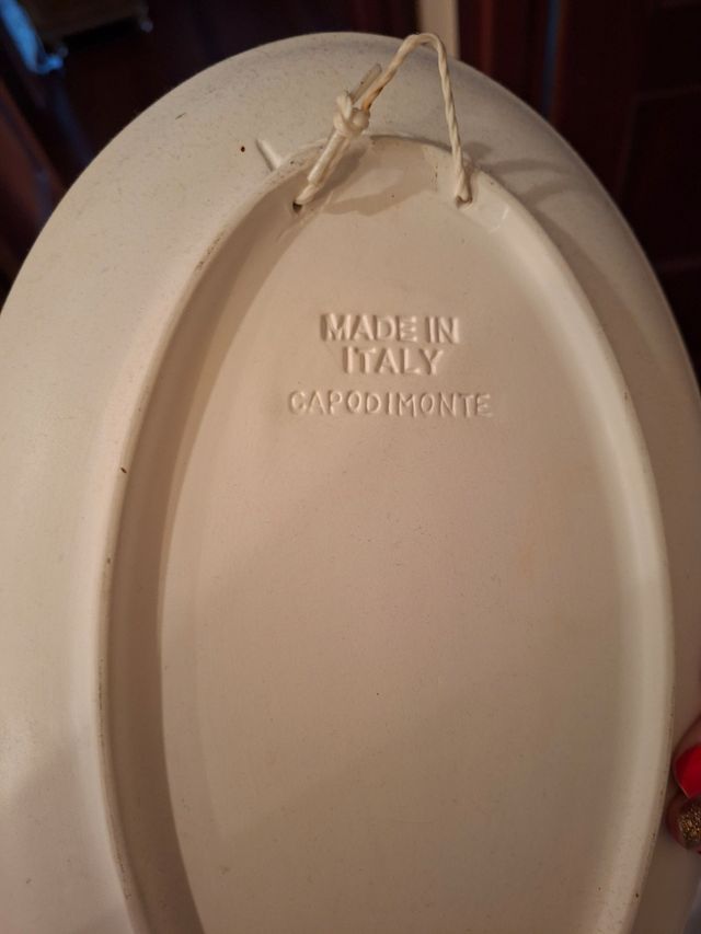 Cuadro porcelana flores