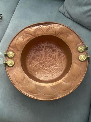 Brasero antiguo cobre