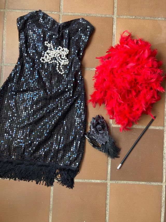 Disfraz años 20 cabaret