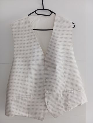 Chaleco beige Victorio & Lucchino