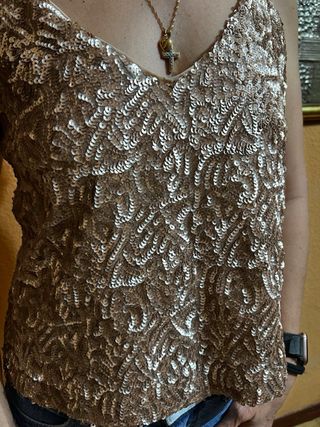 Top Mango dorado fiesta