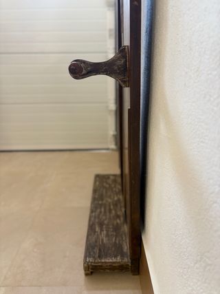 Perchero/gabanero con espejo