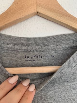 Camiseta GAP gris azul unisex