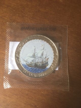 Moneda Galeón Español S.XVIII 2019