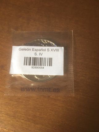 Moneda Galeón Español S.XVIII 2019