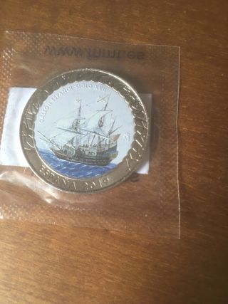 Moneda Galeón Español S.XVIII 2019