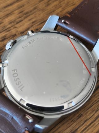 FOSSIL FS4813 – Estilo clásico, correa cuero