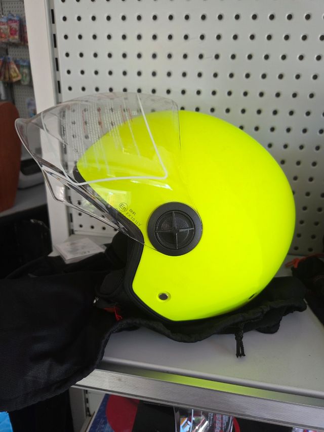 Casco BHR giallo fluo