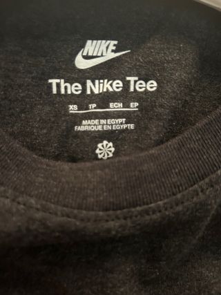 Camiseta Nike gris XS niño