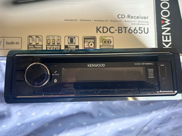 Radio Kenwood KDC-BT665U Bluetooth