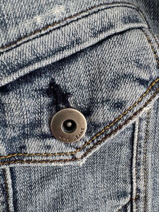 Chaqueta vaquera Mango azul
