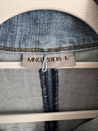 Chaqueta vaquera Mango azul