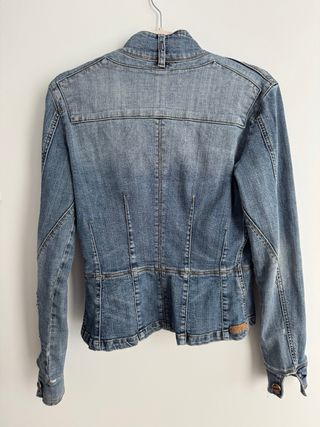 Chaqueta vaquera Mango azul