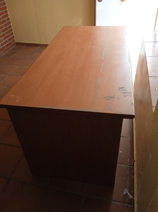Mesa oficina madera marrón
