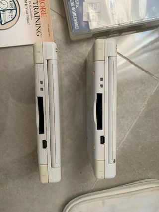 2 Nintendo DS lite blancas + juegos 