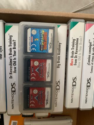 2 Nintendo DS lite blancas + juegos 