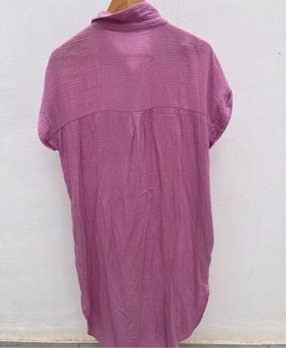 Vestido camisero Parfois rosa